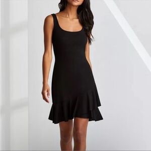 ⭐️NWT Bailey 44 Malinda Black Sleeveless Ruffle Dress⭐️